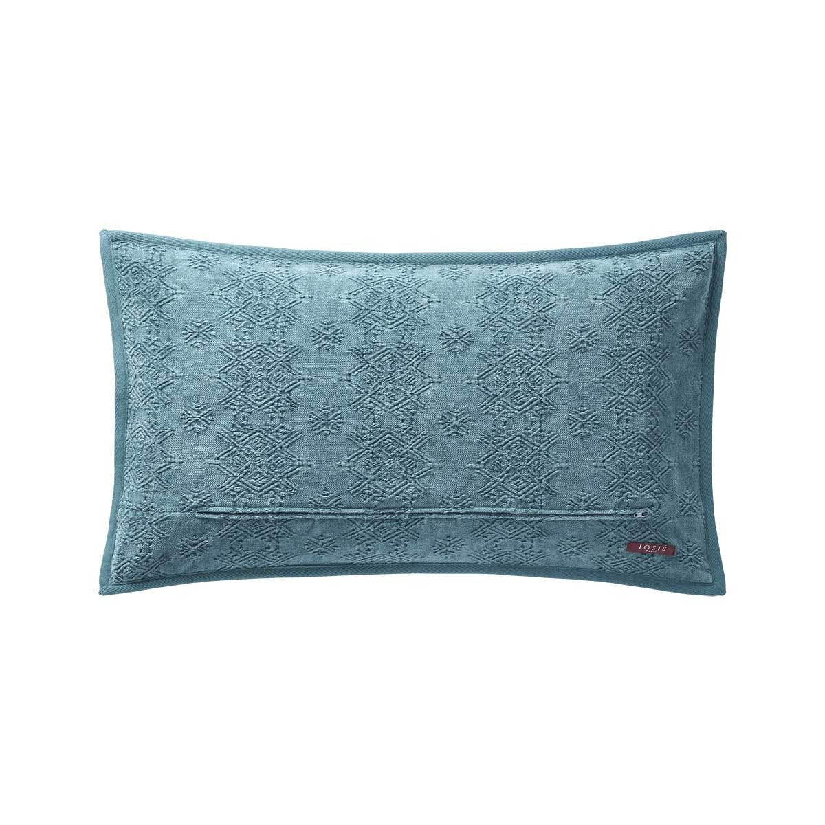 Syracuse Turquoise Lumbar Pillow by Iosis