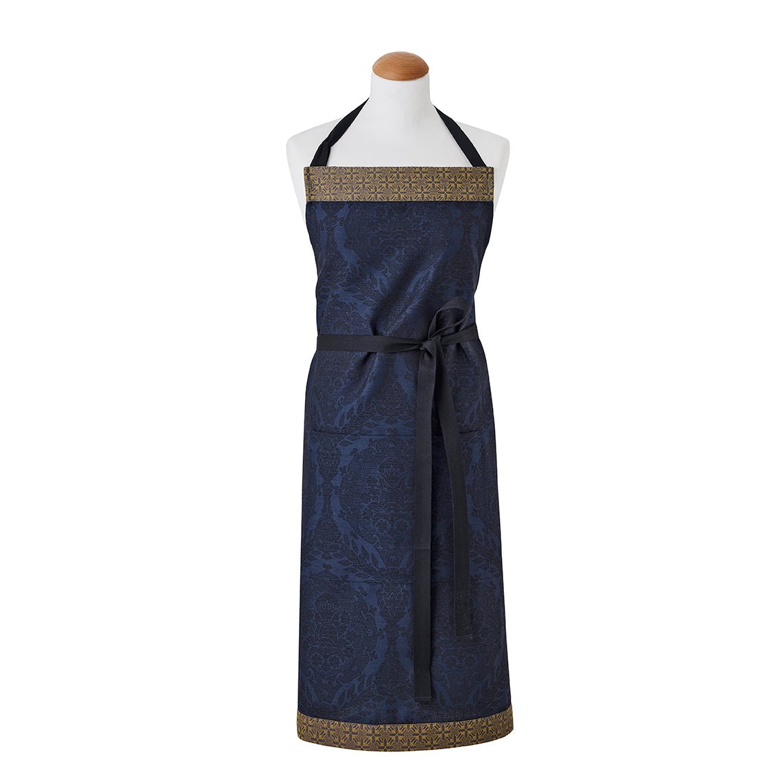 Festin Blue 35" x 38" Apron by Le Jacquard Français
