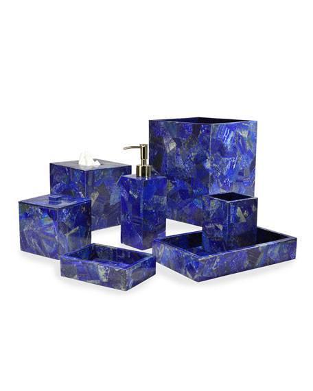 Taj Lapis Bath Accessories by Mike + Ally