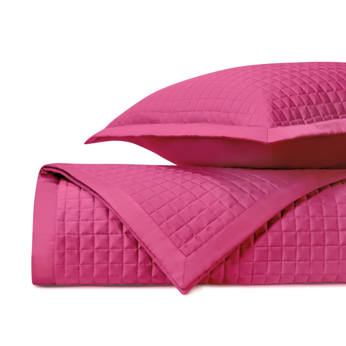 Time Square Quilted Bright Pink by Home Treasures