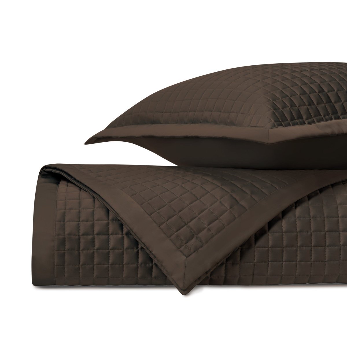Time Square Quilted Chocolate by Home Treasures