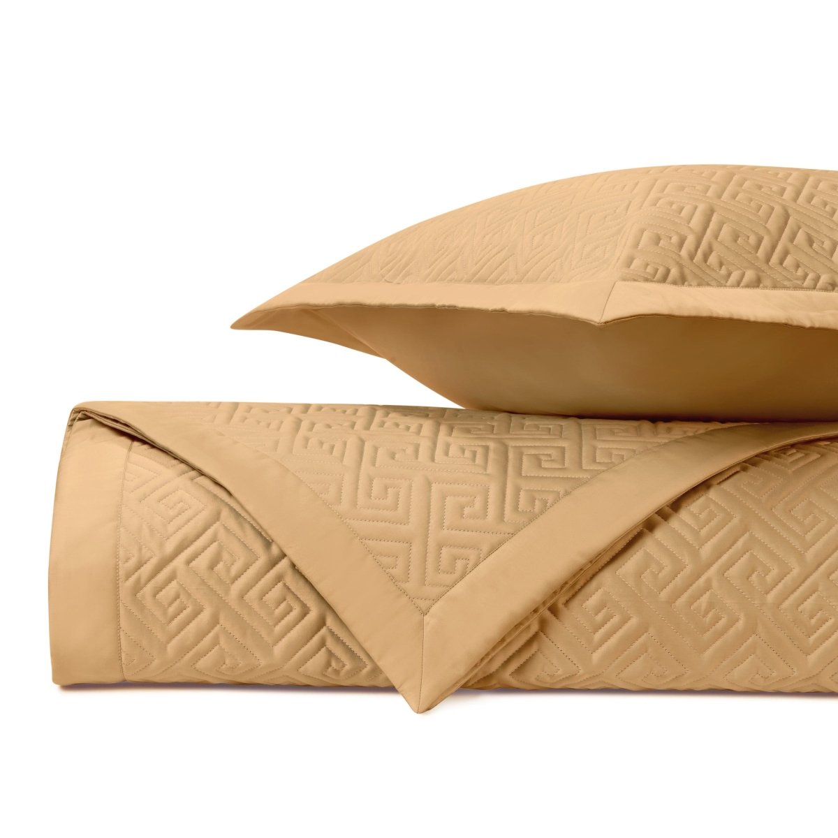 Troy Quilted Gold by Home Treasures