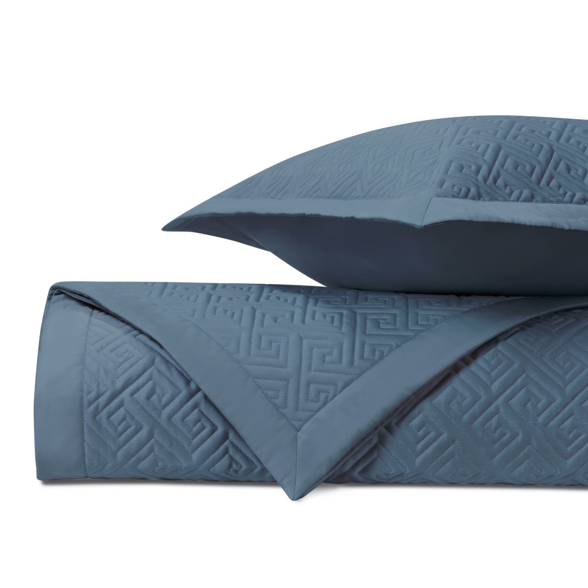 Troy Quilted Slate Blue by Home Treasures