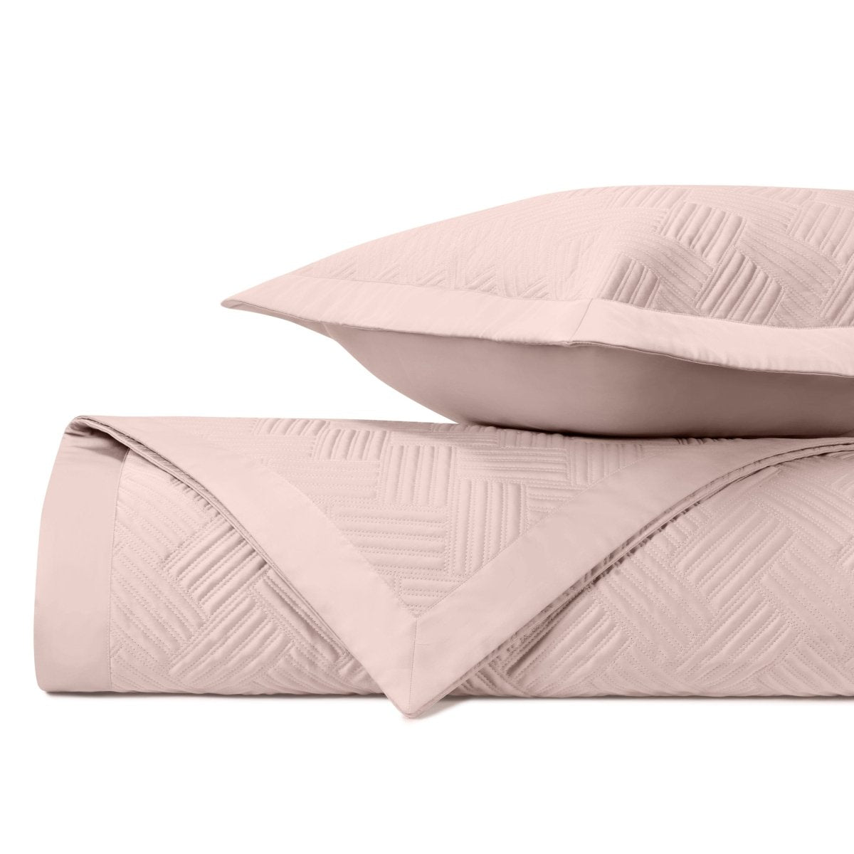 Twilight Quilted Light Pink by Home Treasures