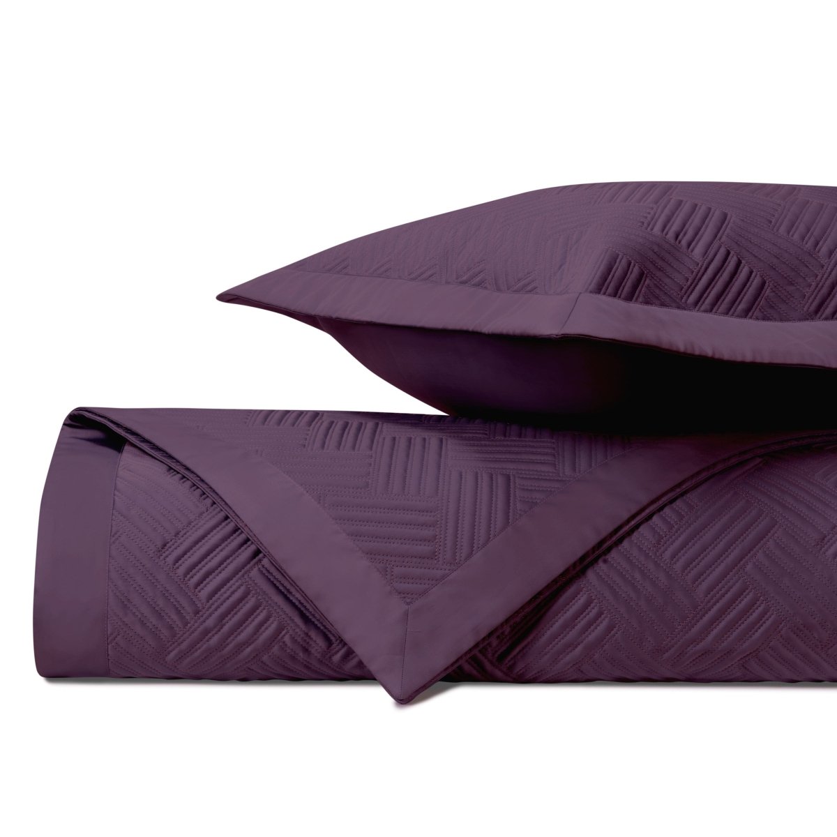 Twilight Quilted Purple by Home Treasures