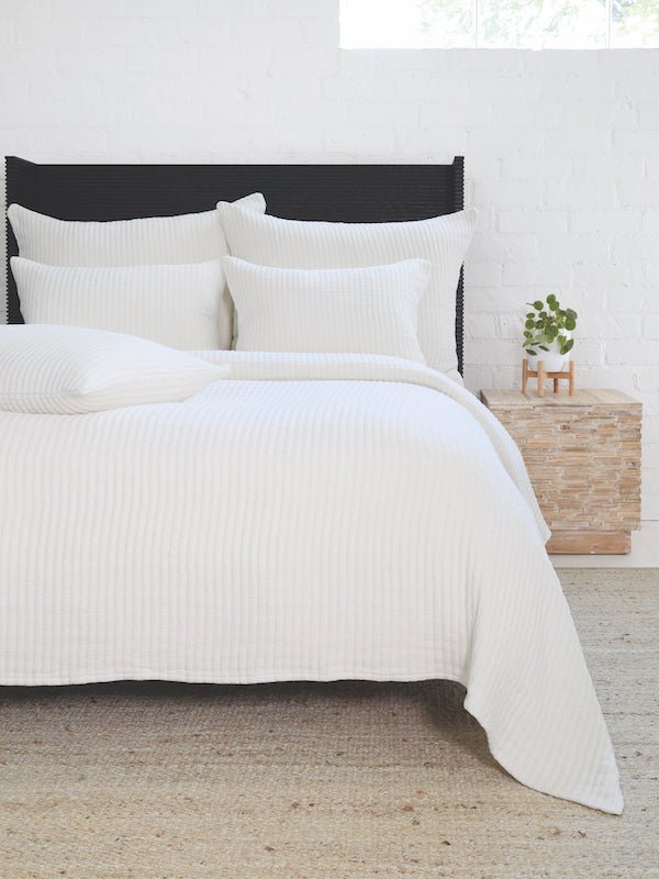 Vancouver Cream Coverlets by Pom Pom at Home