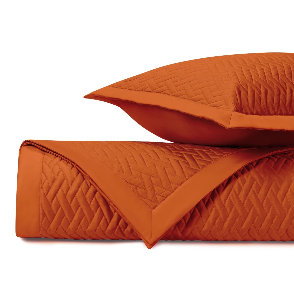 Viscaya Quilted Clementine by Home Treasures