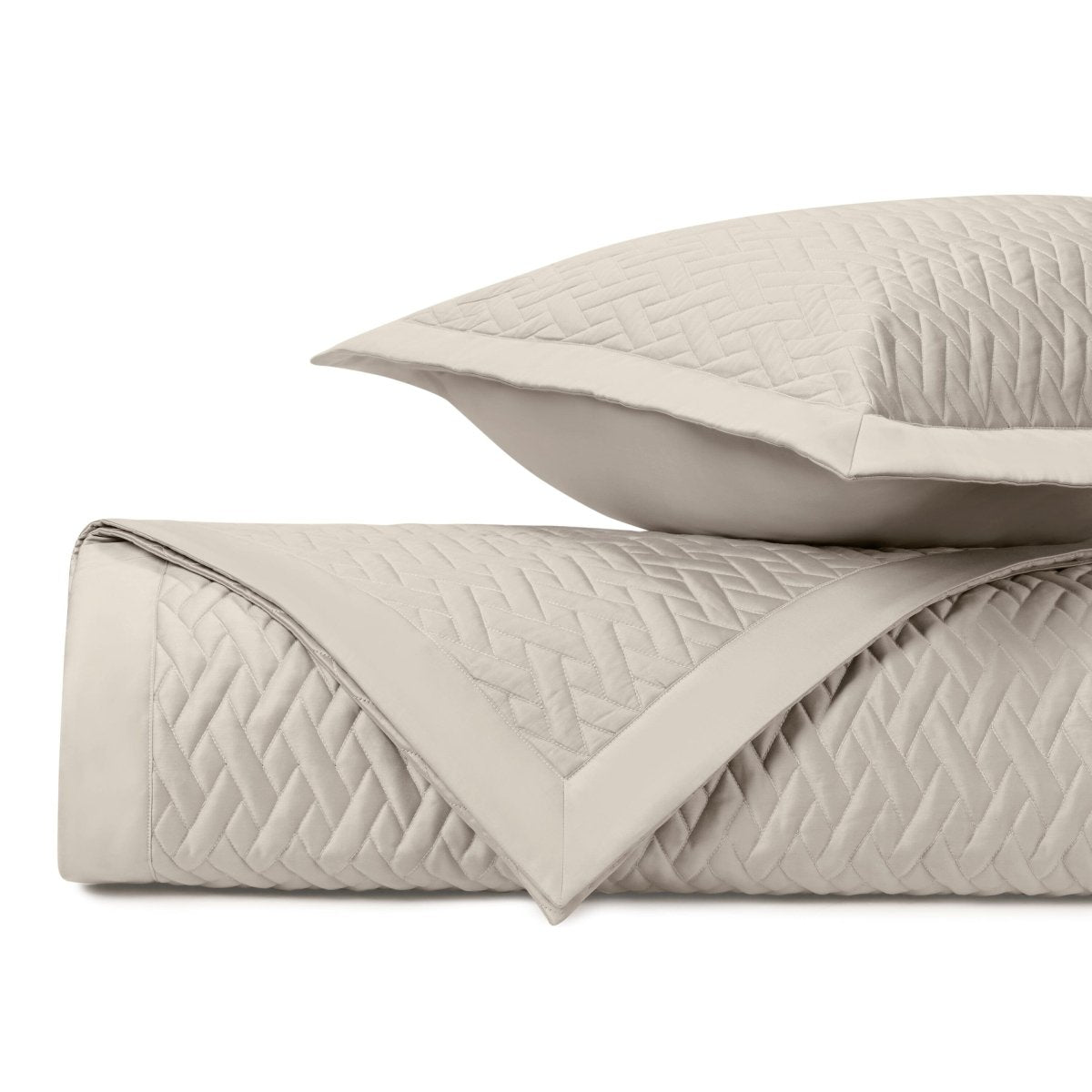 Viscaya Quilted Khaki by Home Treasures
