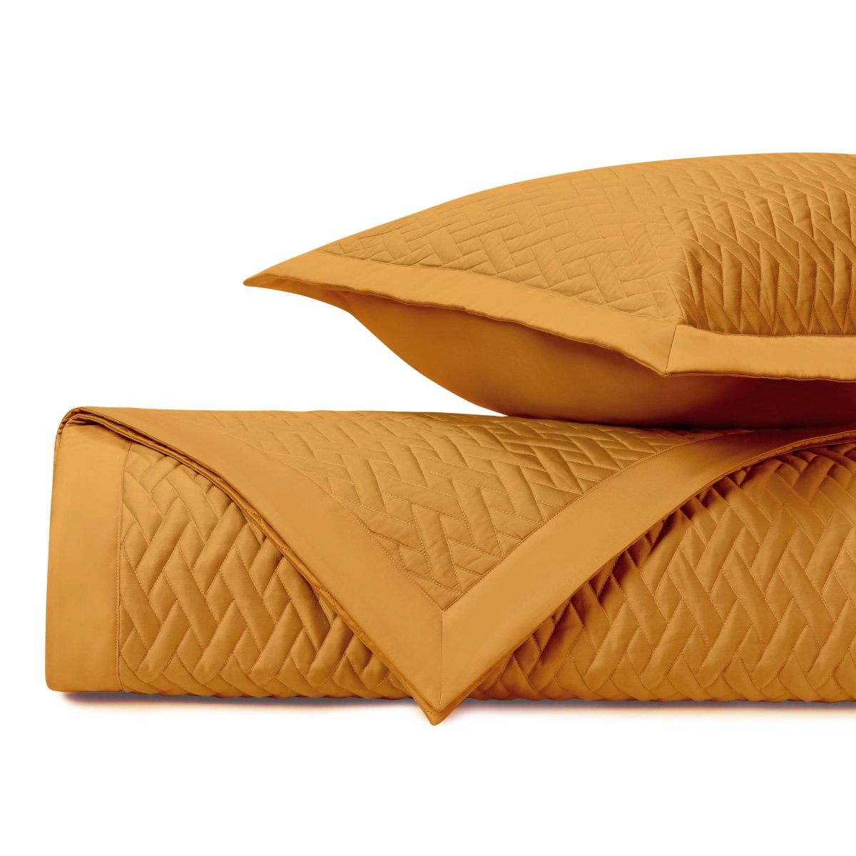 Viscaya Quilted Marigold by Home Treasures