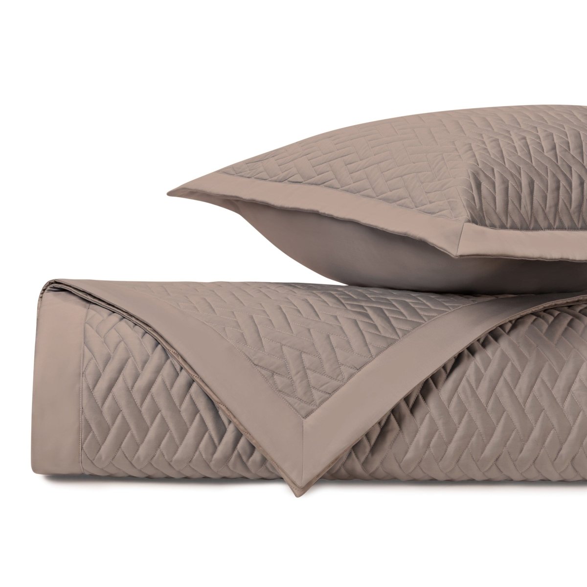 Viscaya Quilted Mist Gray by Home Treasures