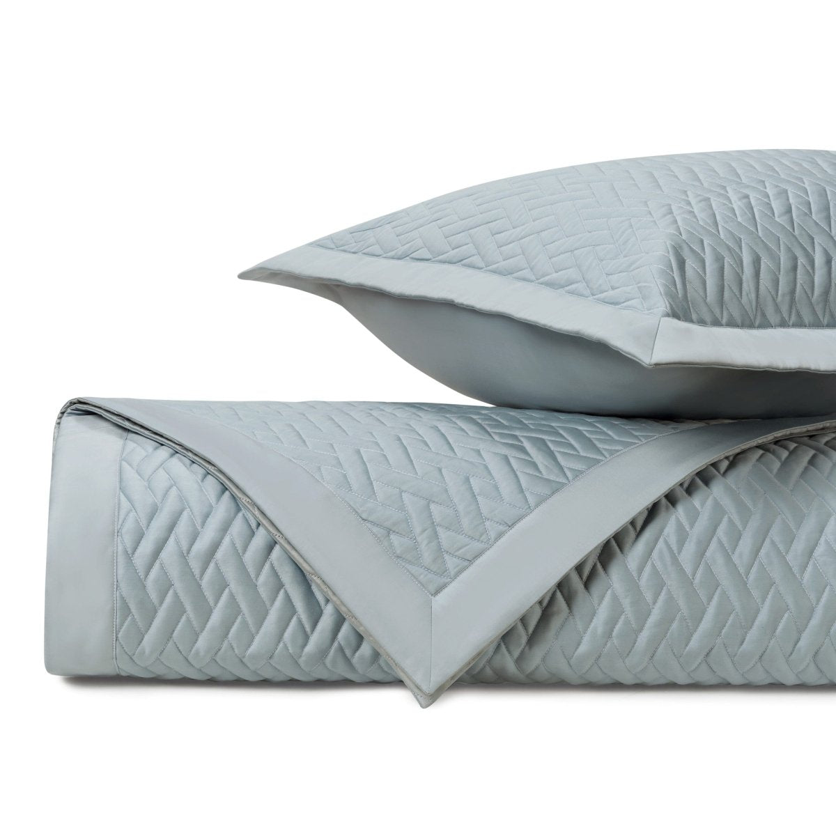 Viscaya Quilted Sion Blue by Home Treasures