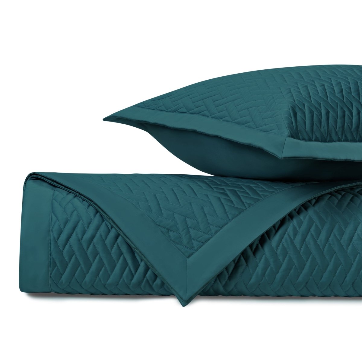 Viscaya Quilted Teal by Home Treasures
