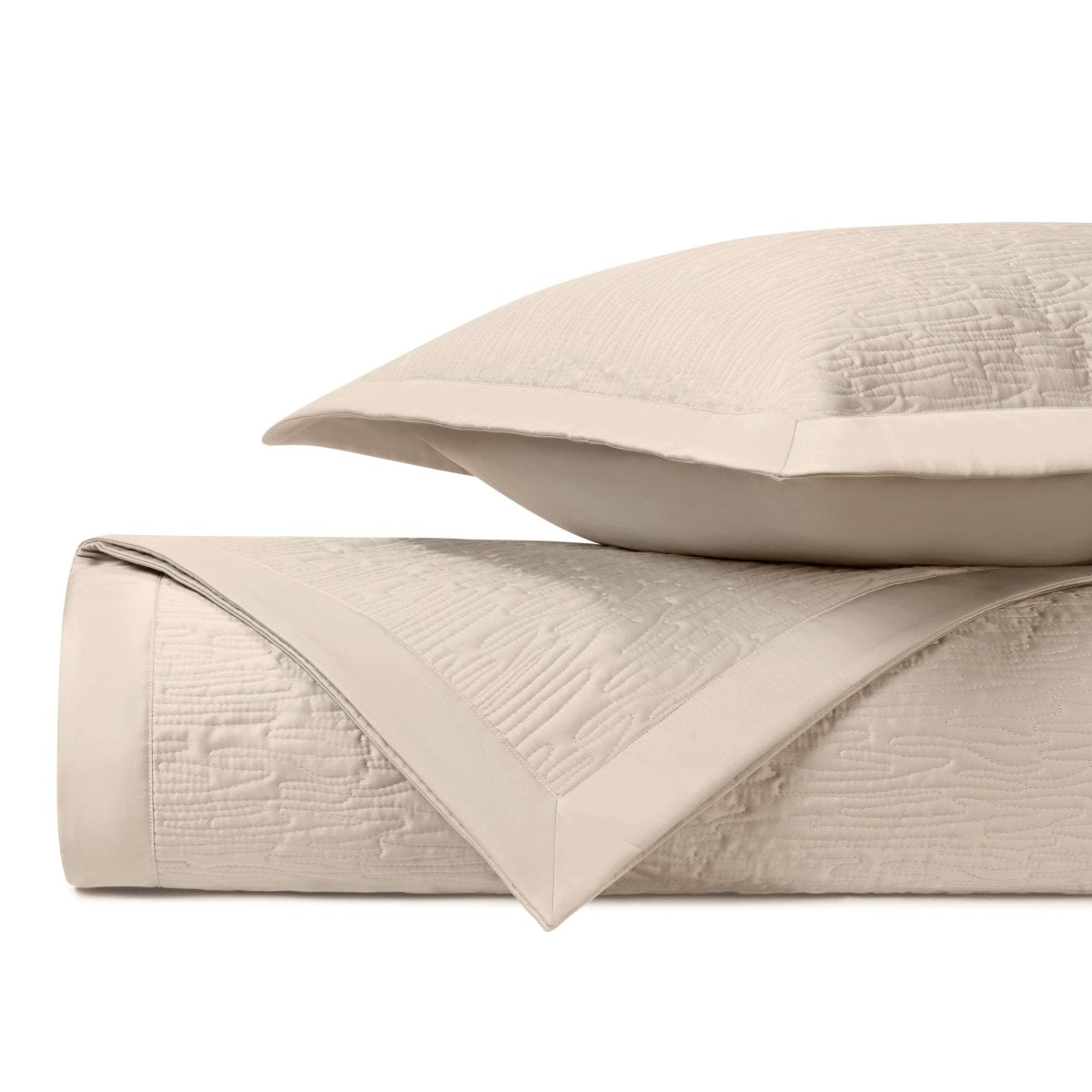 Wave Quilted Caramel by Home Treasures