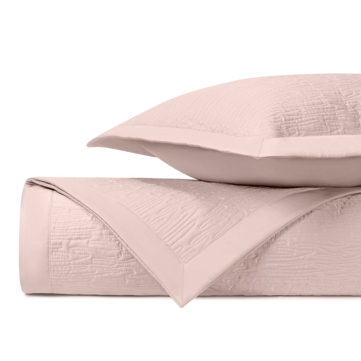 Wave Quilted Light Pink by Home Treasures