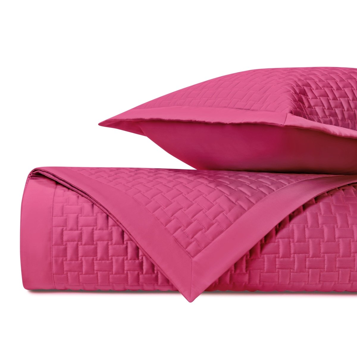 Wicker Quilted Bright Pink by Home Treasures