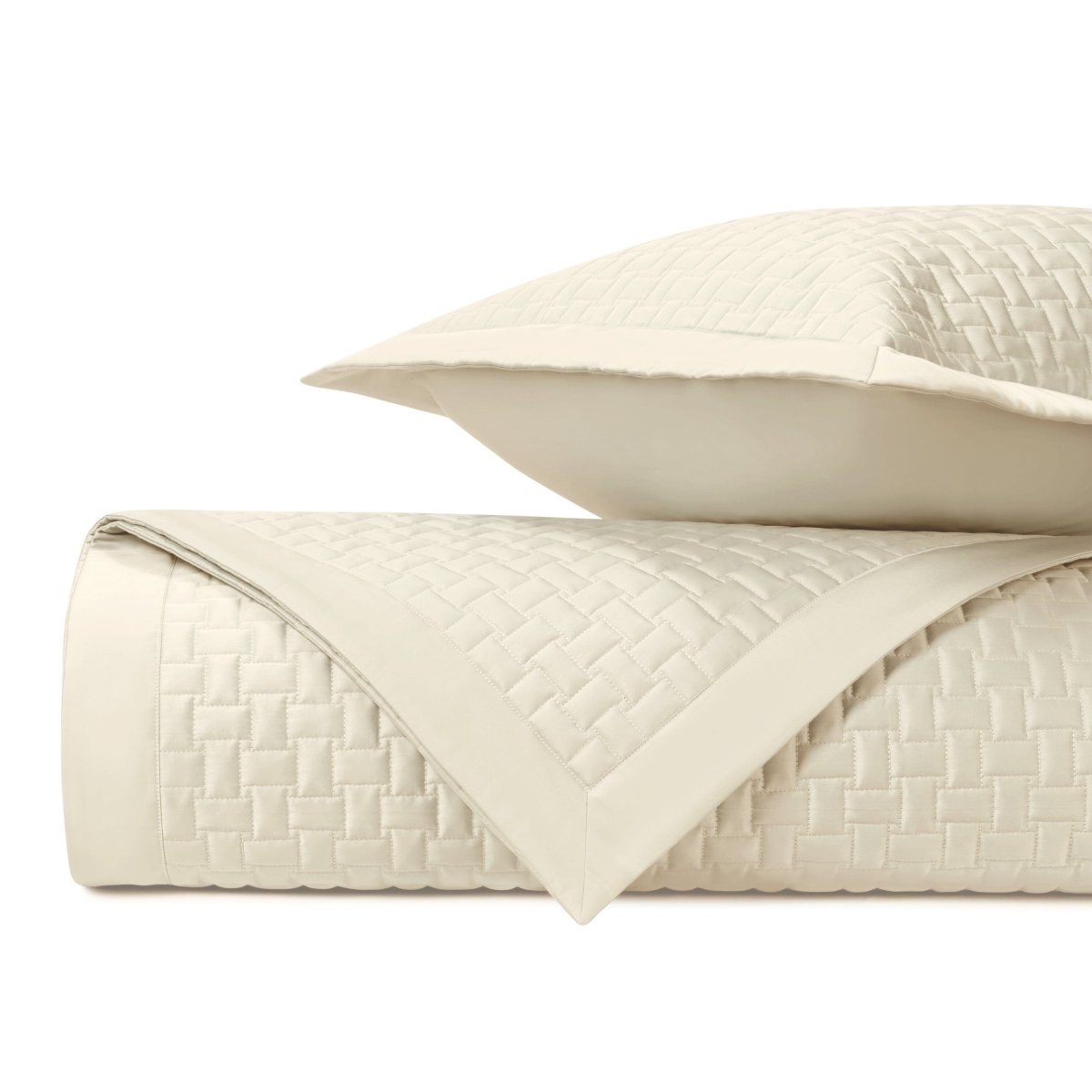 Wicker Quilted Ivory by Home Treasures