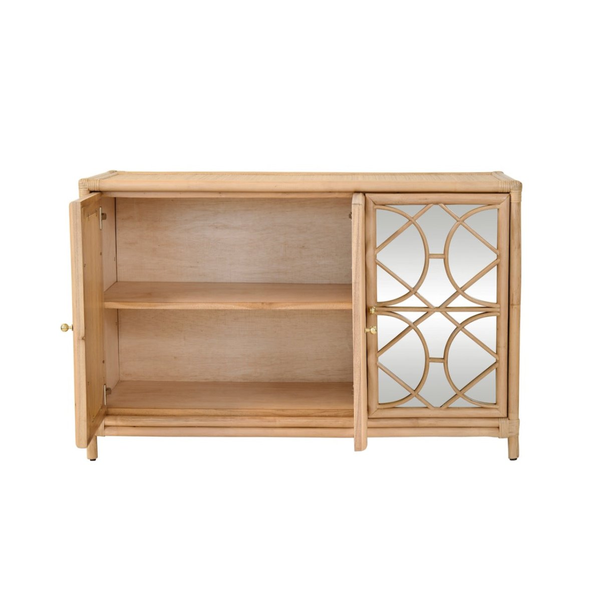 Aria Natural Buffet Cabinet by Worlds Away