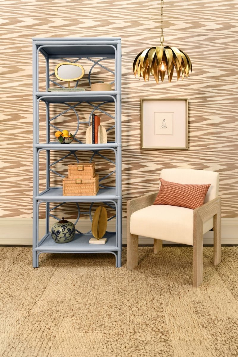 Astor Cerused Oak Dining Chair by Worlds Away