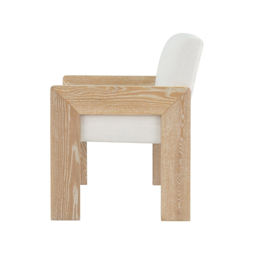 Astor Cerused Oak Dining Chair by Worlds Away
