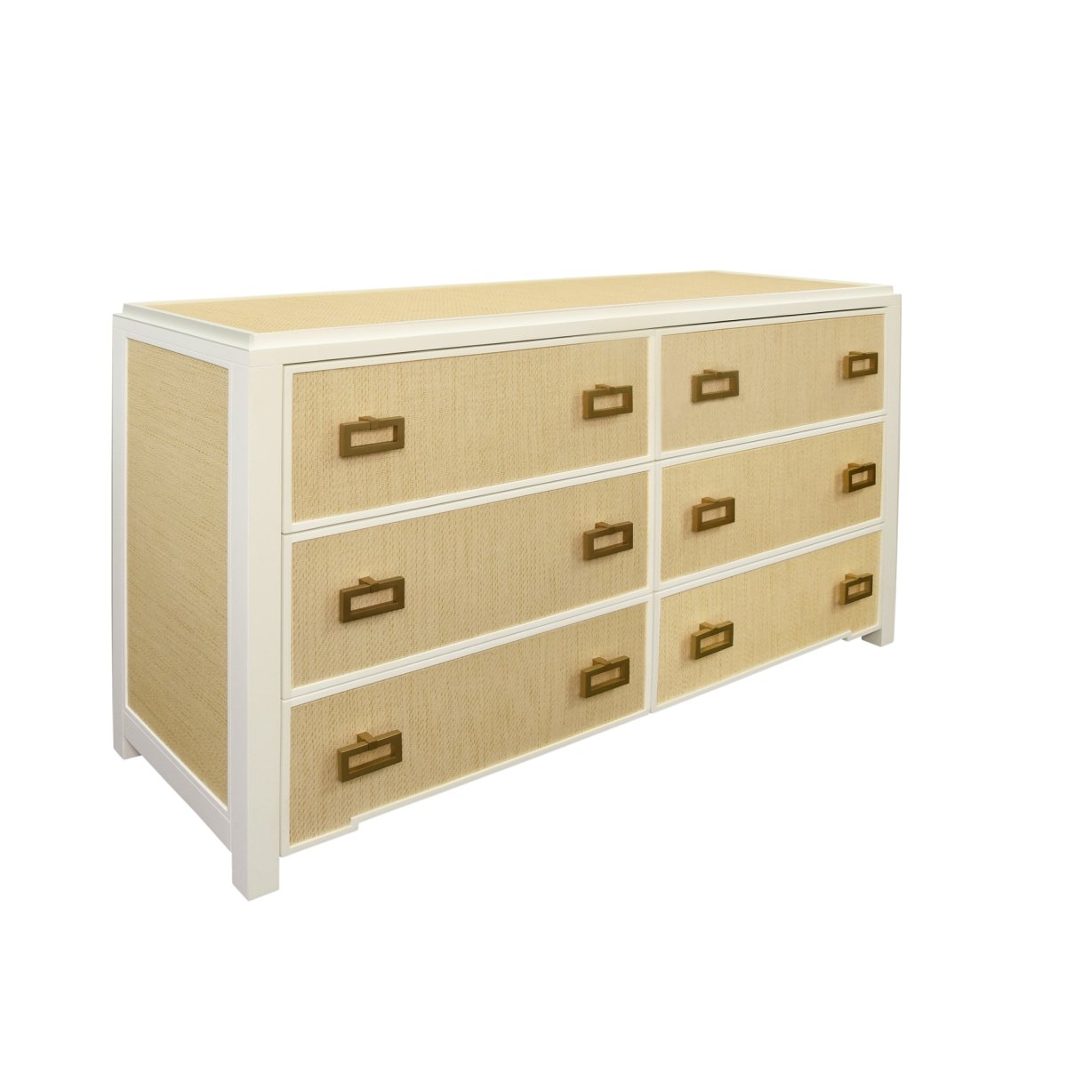 Atticus Natural 6-Drawer Dresser by Worlds Away