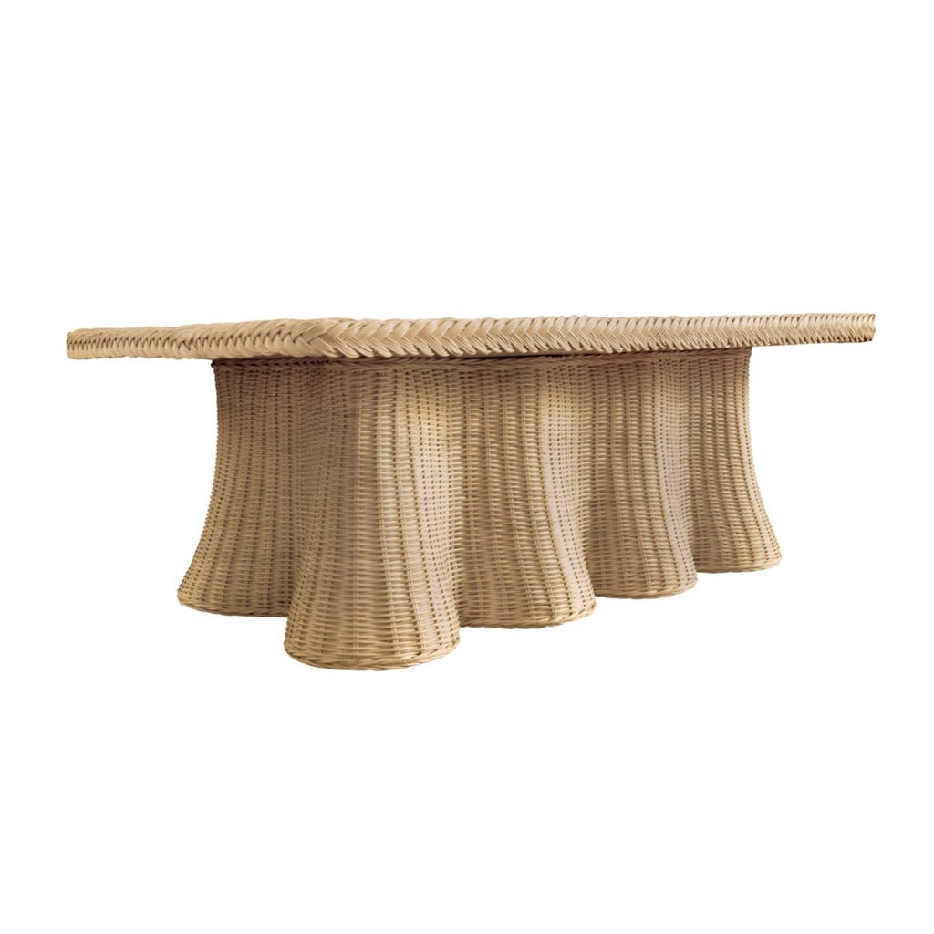Britney Scalloped Coffee Table by Worlds Away
