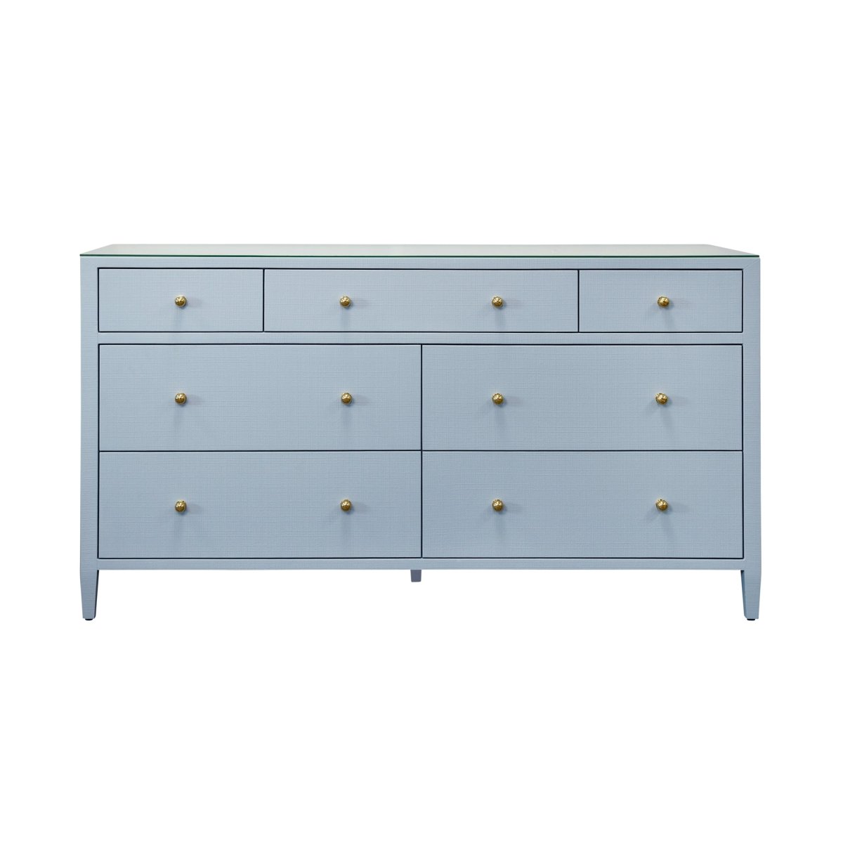 Carnegie Light Blue Cabinet by Worlds Away