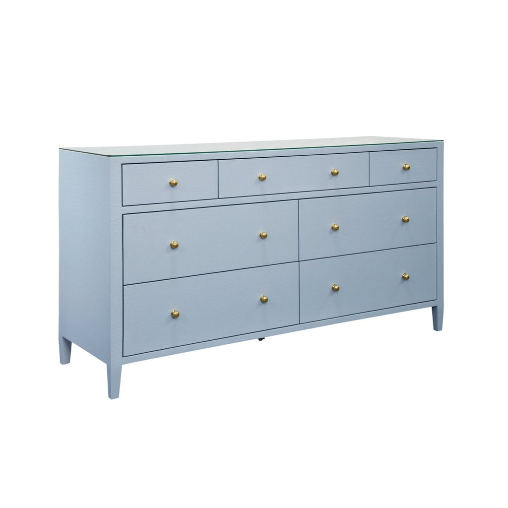 Carnegie Light Blue Cabinet by Worlds Away