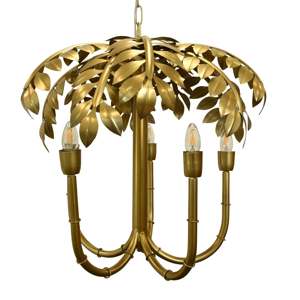Millie 5-Light Palm Tree Chandelier by Worlds Away