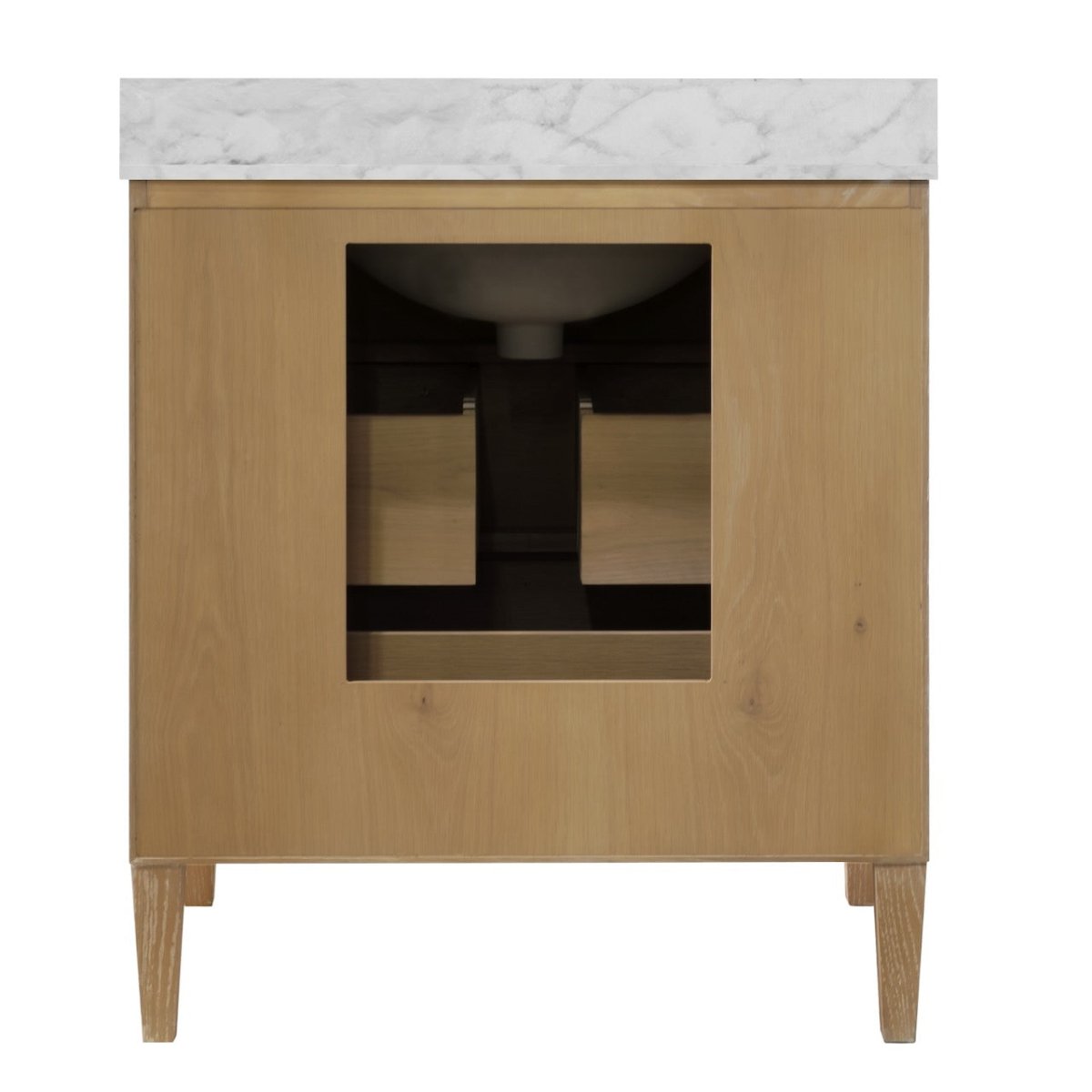 Odin Cerused Oak Bath Vanity by Worlds Away