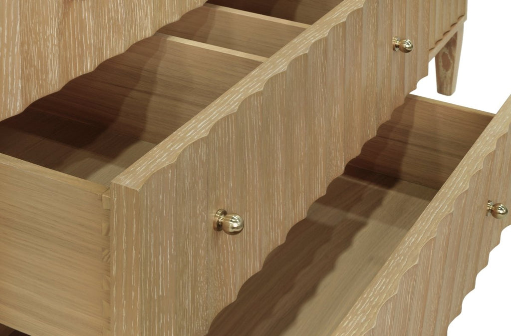 Odin Cerused Oak Double Sink Bath Vanity