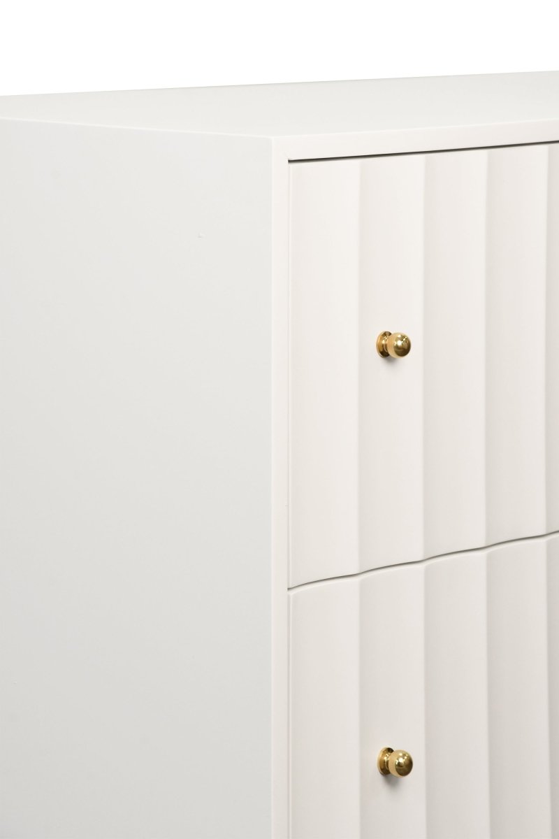 Worlds Away Angus White Dresser