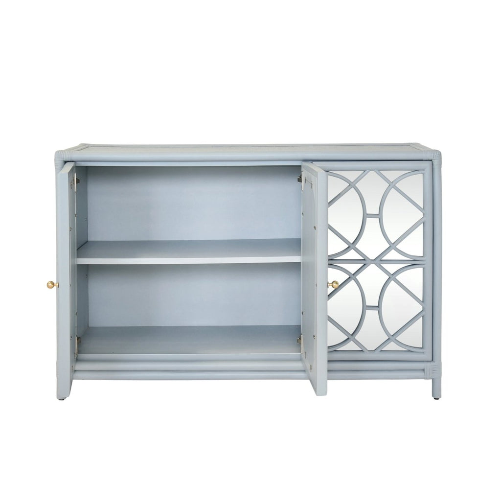 Aria Light Blue Buffet Cabinet by Worlds Away