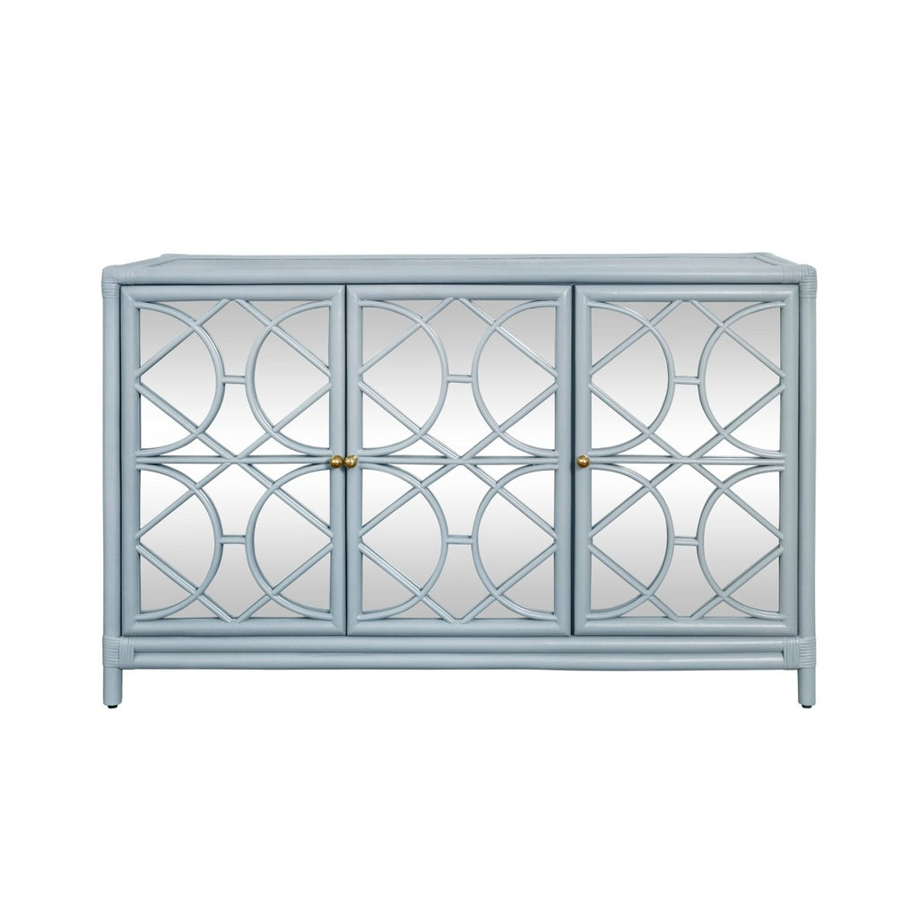 Aria Light Blue Buffet Cabinet by Worlds Away