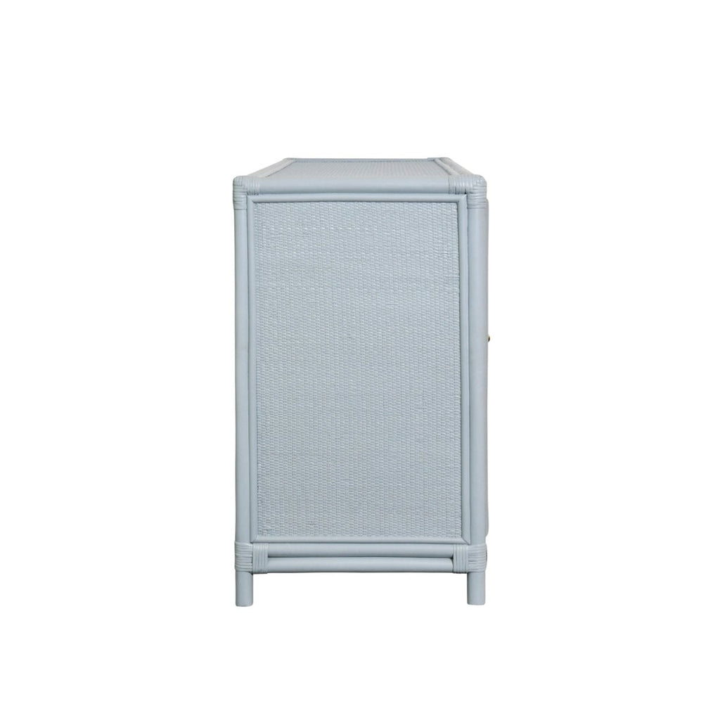 Aria Light Blue Buffet Cabinet by Worlds Away