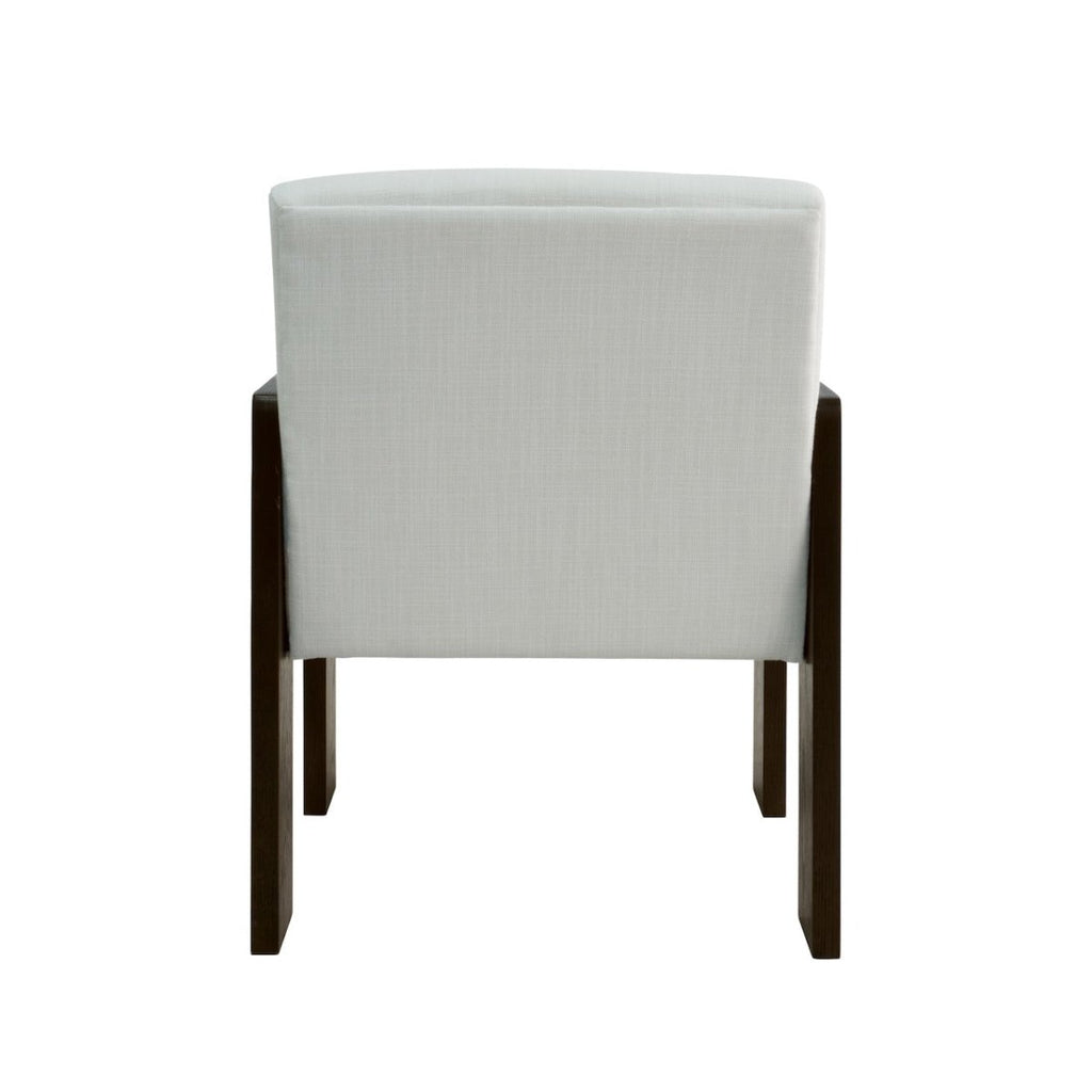 Worlds Away Astor Espresso Oak Dining Chair