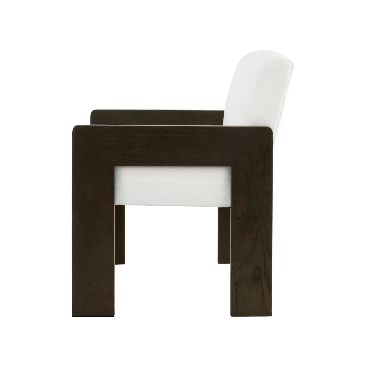 Worlds Away Astor Espresso Oak Dining Chair