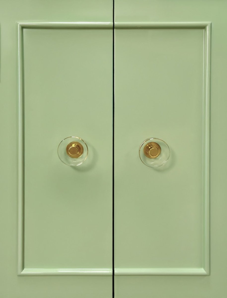 Worlds Away Judd Celadon Cabinet