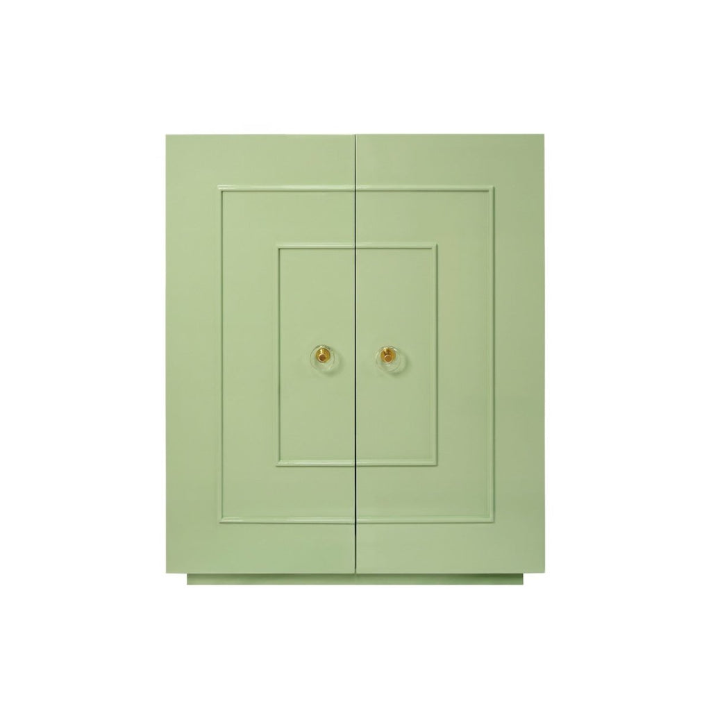 Worlds Away Judd Celadon Cabinet