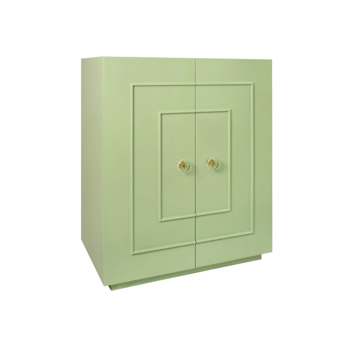 Worlds Away Judd Celadon Cabinet