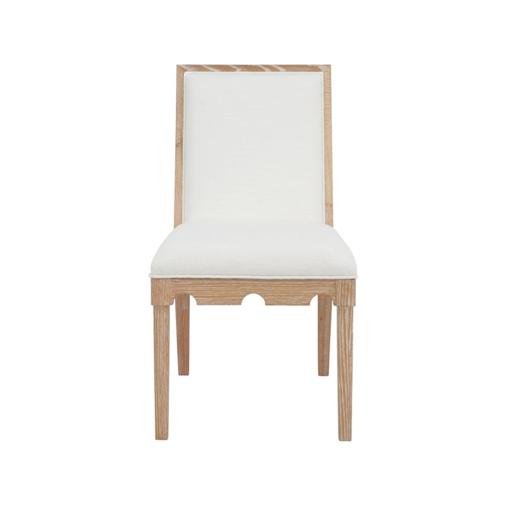 Worlds Away Lanister Cerused Oak Dining Chair