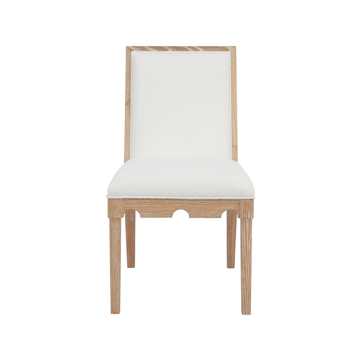 Worlds Away Lanister Cerused Oak Dining Chair