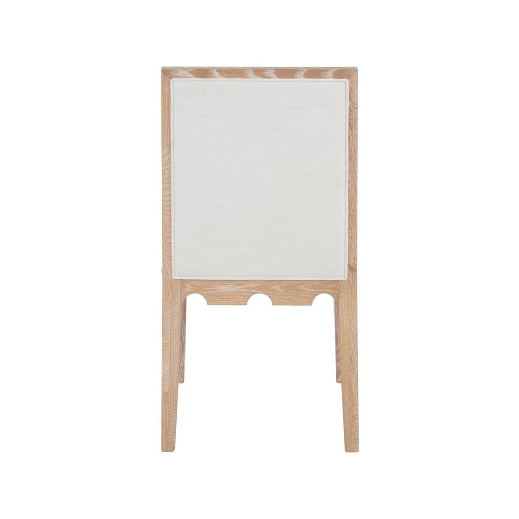 Worlds Away Lanister Cerused Oak Dining Chair