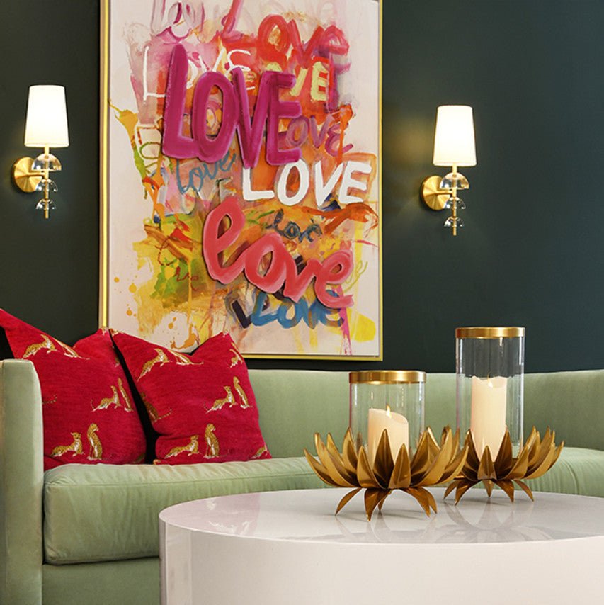 Sirius Small Palm Tree Hurricane by Worlds Away