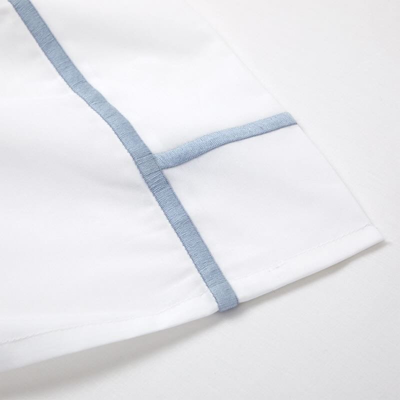 Athena Celeste Bedding by Yves Delorme