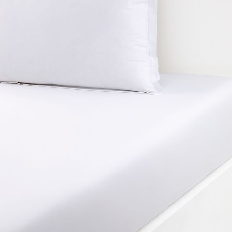 Batiste Blanc White Bedding by Yves Delorme