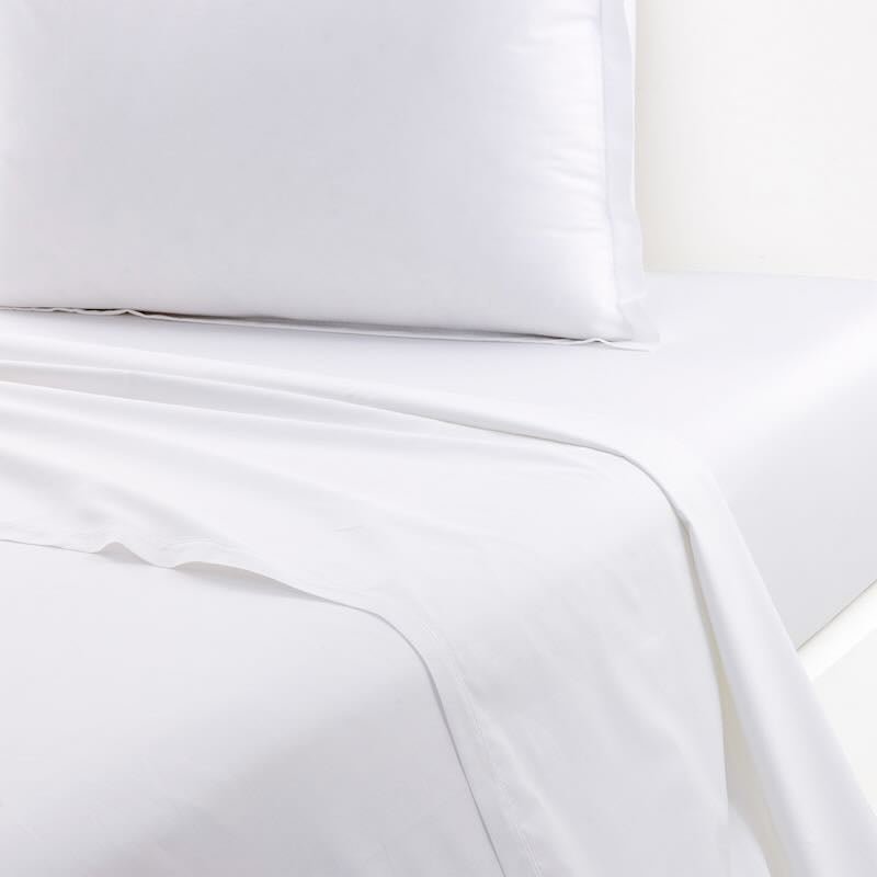 Batiste Blanc White Bedding by Yves Delorme