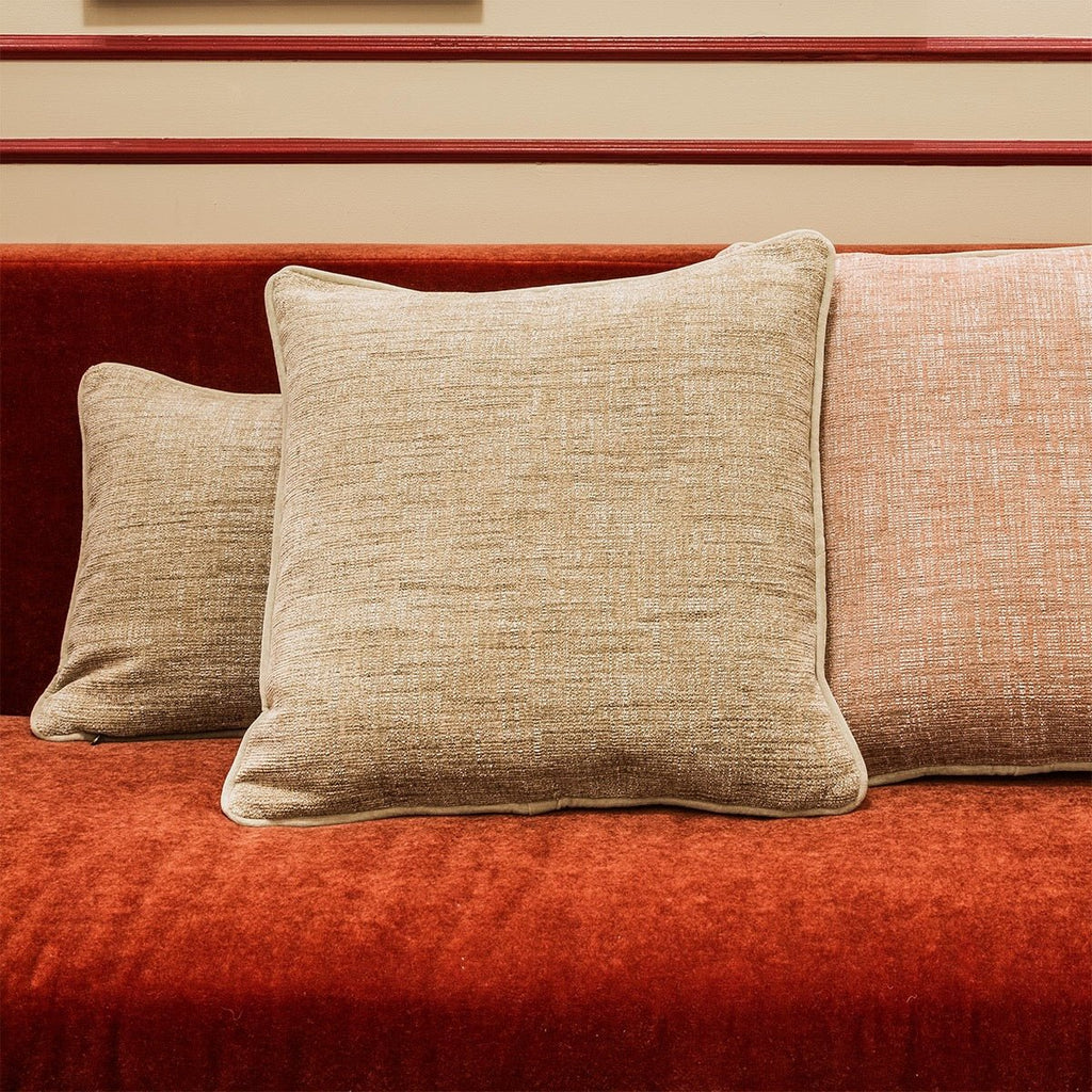 Brume Bouleau Decorative Pillows by Yves Delorme