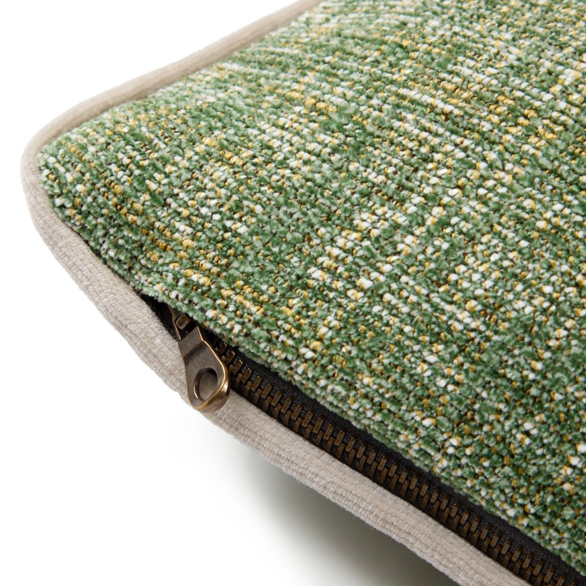 Brume Lichen Decorative Pillows by Yves Delorme