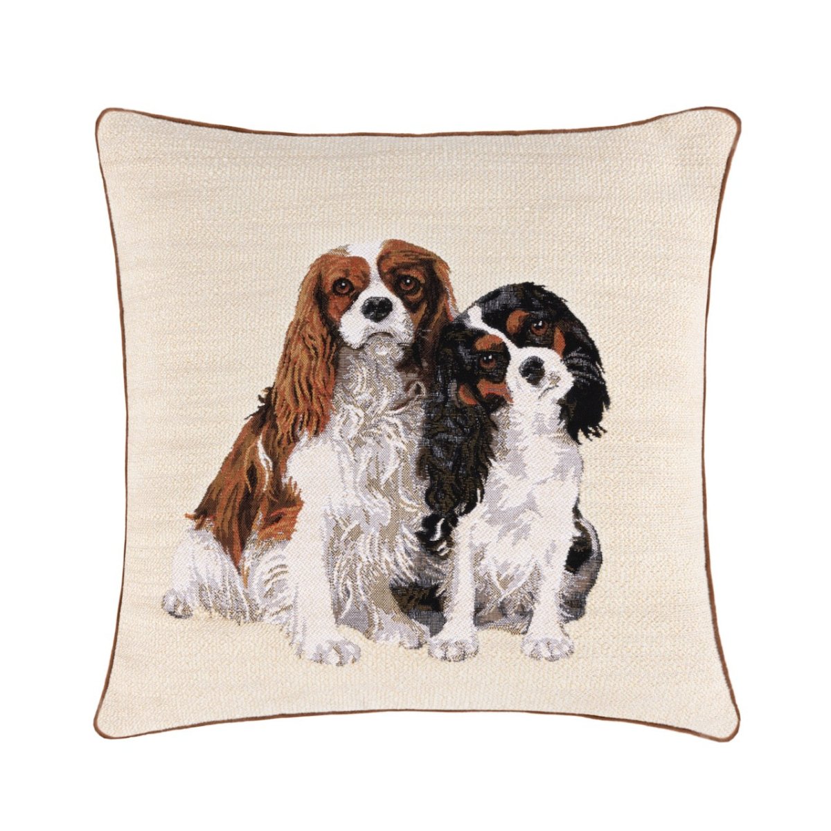 Charlies Creme Decorative Pillow by Yves Delorme