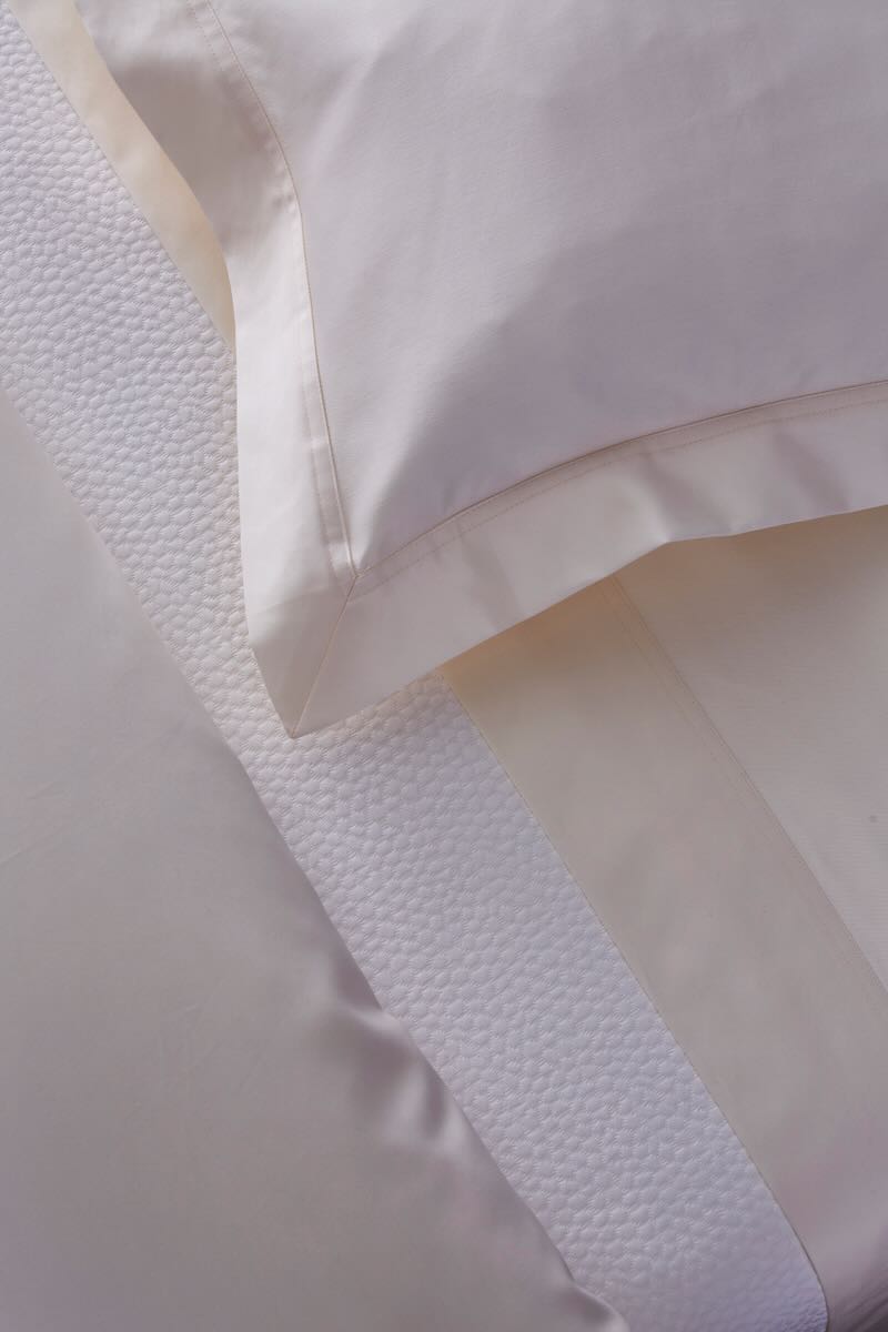Prodige Crème Bedding by Yves Delorme Couture